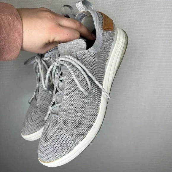 Merrell Gridway Womens Grey Knit Recycled Vibram Sneakers J97594 Size 11 - Picture 3 of 7